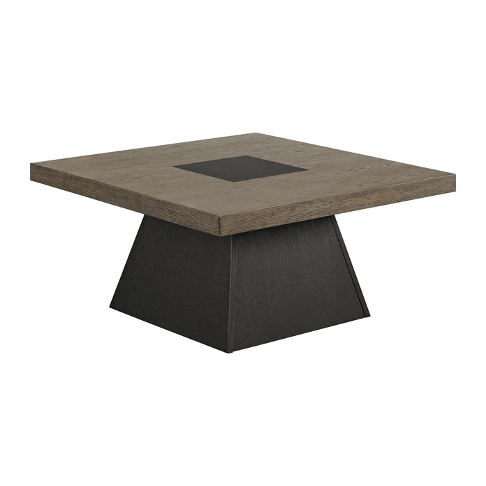Jemma Coffee Table in Grey and Dark Espresso