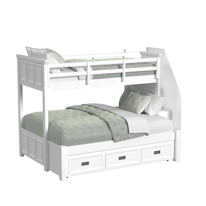 Hampton Kids Over Bunk with Staircase and Trundle