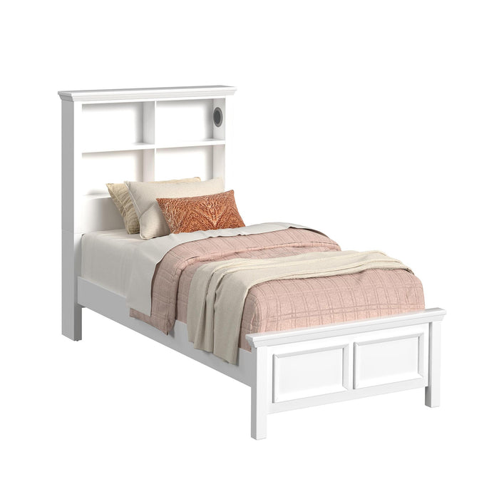 Hampton Kids Bookcase Bed