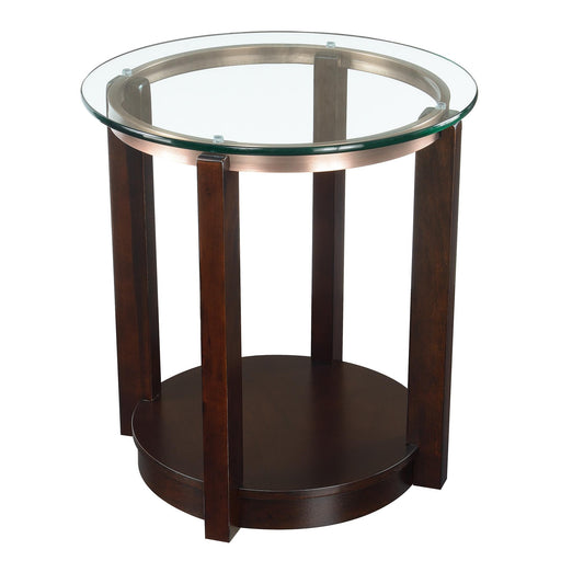 Elsa End Table DARK 3A packaging - Faith Furniture (Manhattan, KS)