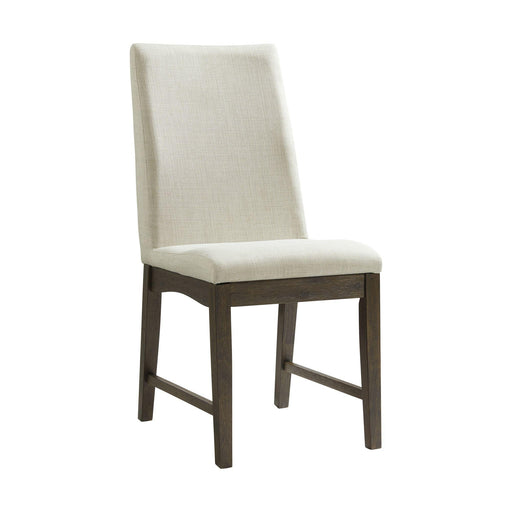 Dapper Dining Side Chair (Walnut Finish) (2 Per Pack) - Faith Furniture (Manhattan, KS)