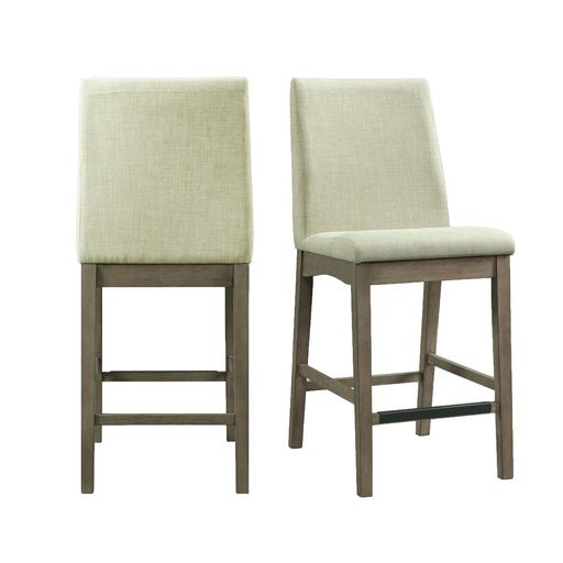 Dapper Counter Side Chair (Grey Finish) (Two Per Carton) - Faith Furniture (Manhattan, KS)