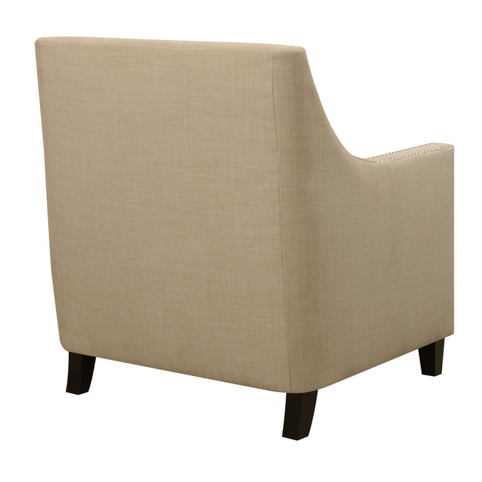 Erica 497 Chair W/Chrome Nails Heirloom Natural (ISTA 3)
