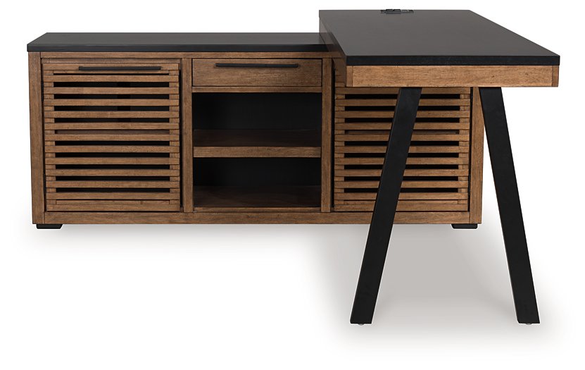 Kallari Credenza with Desk Return - Faith Furniture (Manhattan, KS)