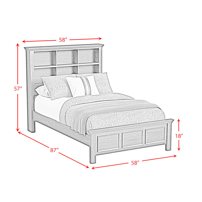 Hampton Kids Bookcase Bed - Faith Furniture (Manhattan, KS)