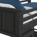 Hampton Kids Loft with Ladder and Desk with Speaker Bedroom Set - Faith Furniture (Manhattan, KS)