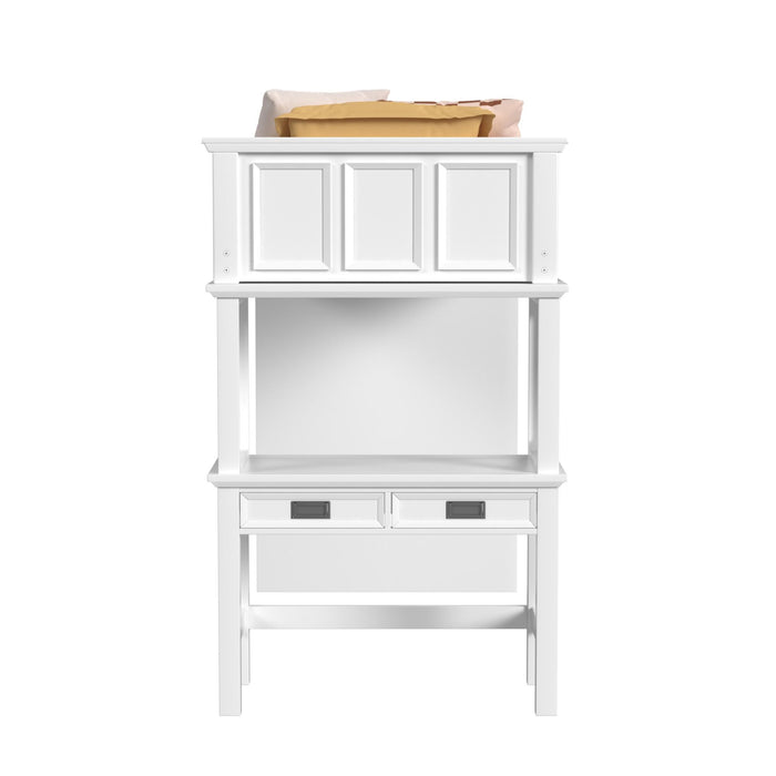 Hampton Kids Loft with Staircase and Desk with Speaker Bedroom Set - Faith Furniture (Manhattan, KS)