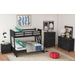 Hampton Kids Over Bunk with Ladder - Faith Furniture (Manhattan, KS)