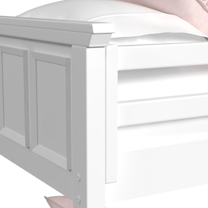 Hampton Kids Over Bunk with Ladder Bedroom Set - Faith Furniture (Manhattan, KS)