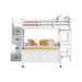 Hampton Kids Over Loft with Staircase and Desk with Speaker - Faith Furniture (Manhattan, KS)