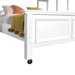 Hampton Kids Over Loft with Staircase and Desk with Speaker Bedroom Set - Faith Furniture (Manhattan, KS)
