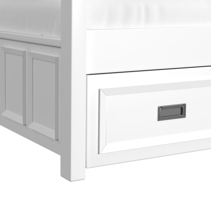 Hampton Kids Over Bunk with Ladder and Trundle Bedroom Set - Faith Furniture (Manhattan, KS)