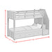 Hampton Kids Over Bunk with Staircase and Trundle - Faith Furniture (Manhattan, KS)