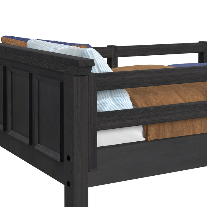 Hampton Kids Over Bunk with Staircase and Trundle Bedroom Set - Faith Furniture (Manhattan, KS)