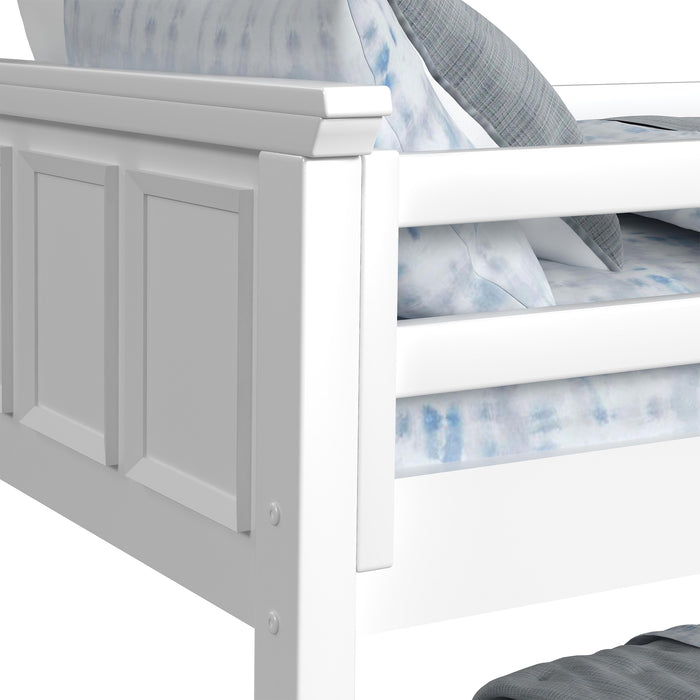 Hampton Kids Over Bunk with Staircase and Trundle - Faith Furniture (Manhattan, KS)