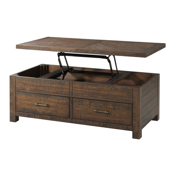 Jax 3PC Occasional Table Set-Lift Top Coffee & Two End Tables
