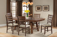 Jax 5PC Dining Set - Table, 4 Ladder Side Chairs - Faith Furniture (Manhattan, KS)