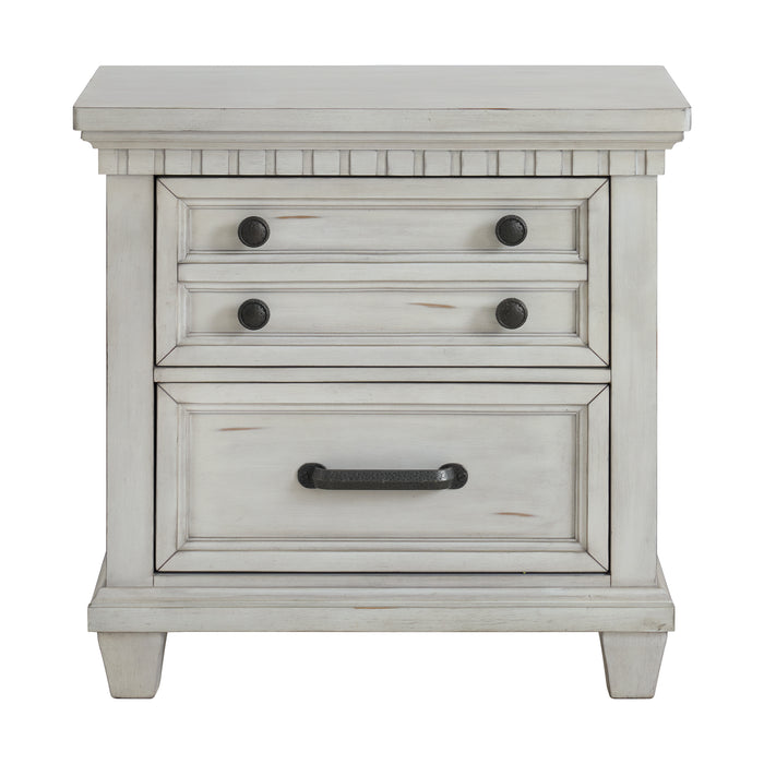 McCoy 2-Drawer Nightstand with USB - Faith Furniture (Manhattan, KS)