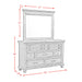 McCoy Dresser and Mirror Set - Faith Furniture (Manhattan, KS)