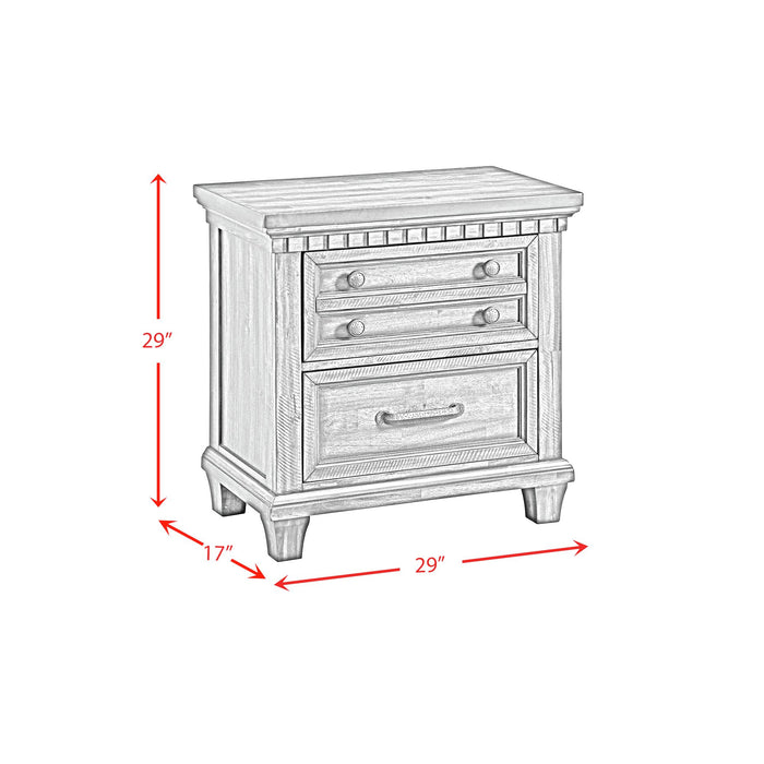 McCoy 2-Drawer Nightstand with USB - Faith Furniture (Manhattan, KS)