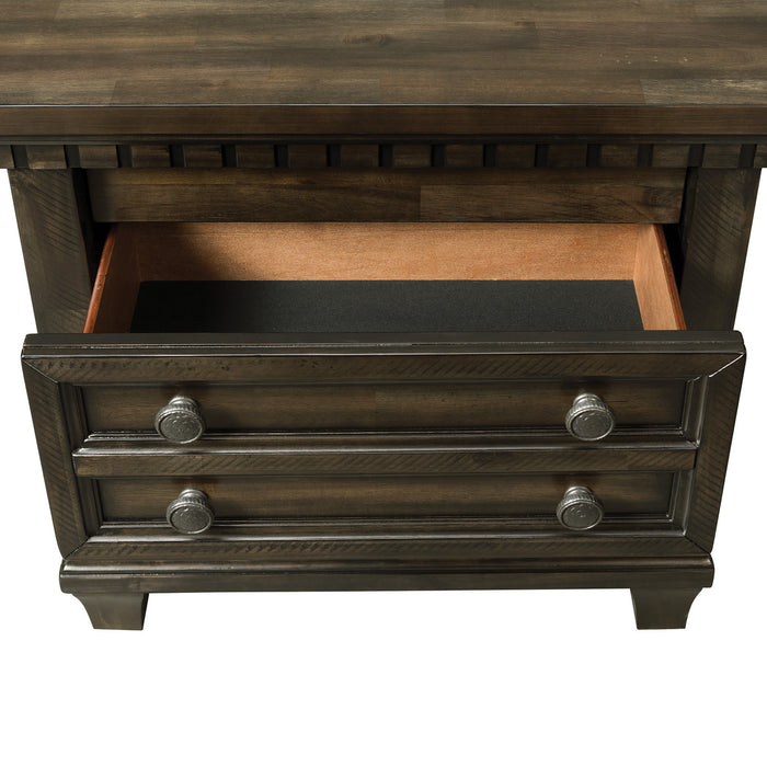 McCoy 2-Drawer Nightstand with USB - Faith Furniture (Manhattan, KS)