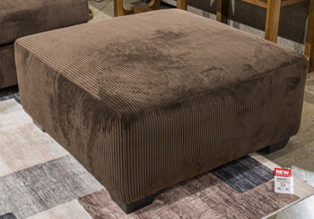 Kimlee Oversized Accent Ottoman - Faith Furniture (Manhattan, KS)