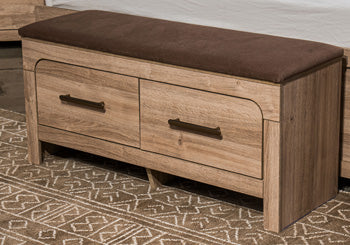 Kinlanni Bedroom Storage Bench - Faith Furniture (Manhattan, KS)