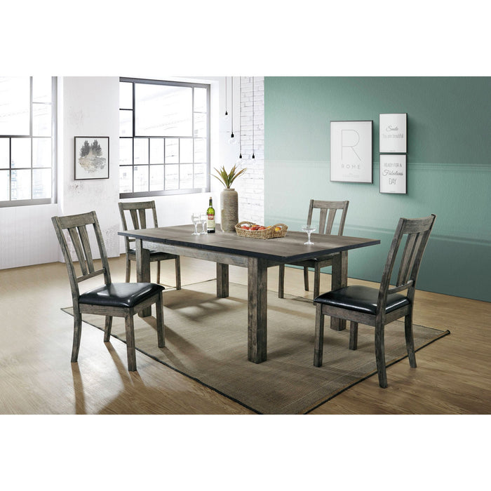 Nathan Dining with Padded Seats Set - Faith Furniture (Manhattan, KS)