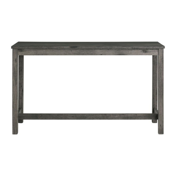Oak Lawn Charcoal Grey Bar Table Single Pack (Table + 3 Grey Fabric Stools) - Faith Furniture (Manhattan, KS)
