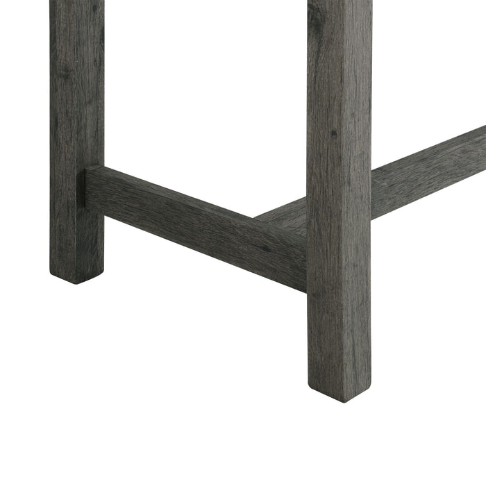 Oak Lawn Charcoal Grey Bar Table Single Pack (Table + 3 Grey Fabric Stools) - Faith Furniture (Manhattan, KS)