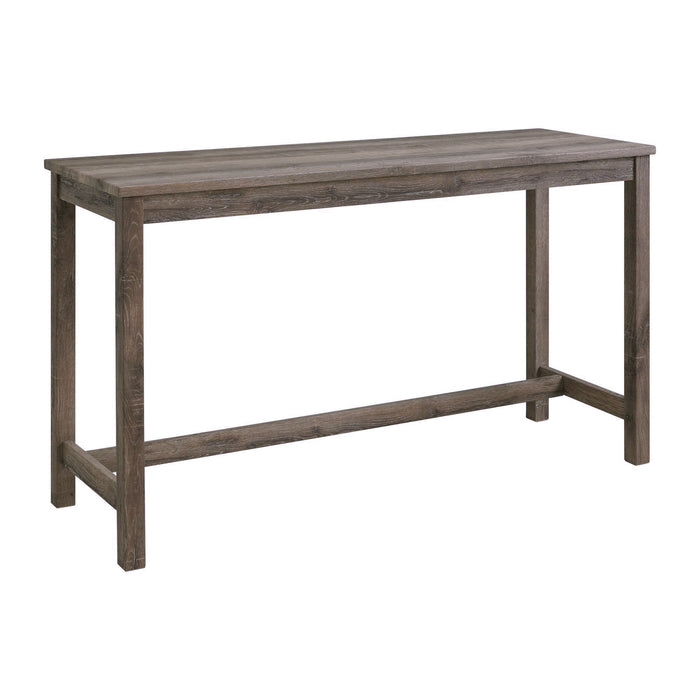 Oak Lawn Grey Bar Table Single Pack (Table + 3 Tan Fabric Stools) - Faith Furniture (Manhattan, KS)