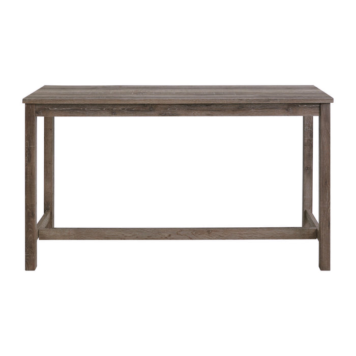 Oak Lawn Grey Bar Table Single Pack (Table + 3 Tan Fabric Stools) - Faith Furniture (Manhattan, KS)