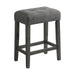 Oak Lawn Charcoal Grey Bar Table Single Pack (Table + 3 Grey Fabric Stools) - Faith Furniture (Manhattan, KS)