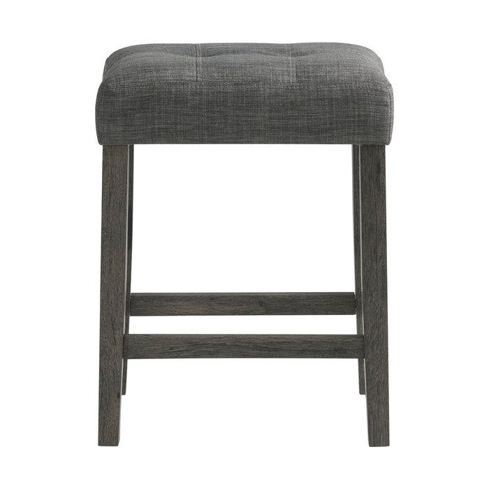 Oak Lawn Charcoal Grey Bar Table Single Pack (Table + 3 Grey Fabric Stools) - Faith Furniture (Manhattan, KS)