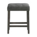 Oak Lawn Charcoal Grey Bar Table Single Pack (Table + 3 Grey Fabric Stools) - Faith Furniture (Manhattan, KS)