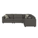 Options One LHF Chair in Palmer Plus Ash with 1 Pillow 20"ÔøΩ - Faith Furniture (Manhattan, KS)