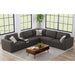 Options One Corner in Palmer Plus Ash with 1 Pillow 20"ÔøΩ - Faith Furniture (Manhattan, KS)