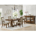 Phillipe Standard Height Dining Set in Cherry-Table and Four Chairs - Faith Furniture (Manhattan, KS)