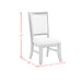 Phillipe Standard Height Dining Set in Cherry-Table and Four Chairs - Faith Furniture (Manhattan, KS)