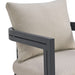 Playa Standard Height Dining Set in Dark Grey-Table and Four Chairs - Faith Furniture (Manhattan, KS)