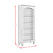 Portico Open Bookcase in Brown Oak - Faith Furniture (Manhattan, KS)