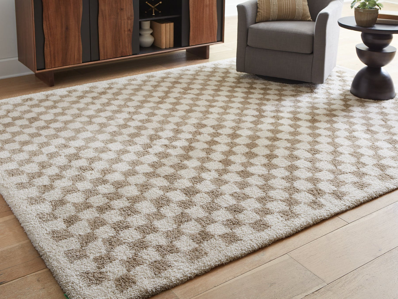 Taupe/Ivory