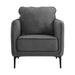 Rae Chair in Lavish 152 Grey Velvet - Faith Furniture (Manhattan, KS)