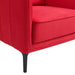 Rae Chair in Lavish 152 Red Velvet - Faith Furniture (Manhattan, KS)