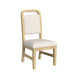 Ridgemont Standard Height Dining Set in Natural-Table and Four Chairs - Faith Furniture (Manhattan, KS)