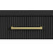 Ridgemont End Table with USB in Black with Grain - Faith Furniture (Manhattan, KS)