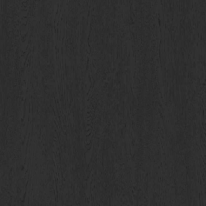 Ridgemont Open Bookcase in Black with Grain - Faith Furniture (Manhattan, KS)