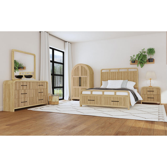 Ridgemont Large Bookcase in Natural
