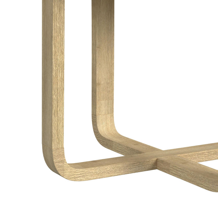 Ridgemont Standard Height Dining Set in Natural-Table and Four Chairs - Faith Furniture (Manhattan, KS)