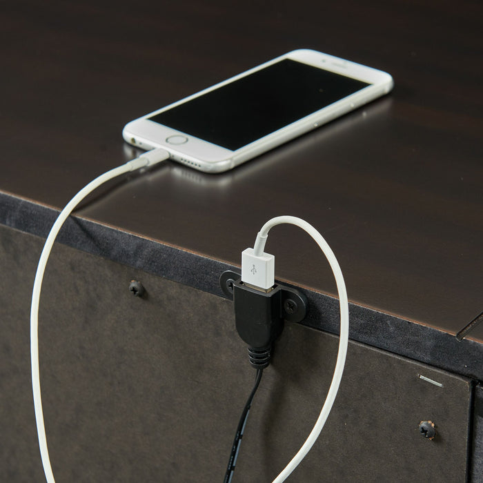 Slater Platform Storage Bedroom Set Black - Faith Furniture (Manhattan, KS)